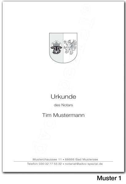 Urkundenumschläge MECKLENBURG-VORPOMMERN mit schwarzem Landeswappen, 160 g/m², hochweiß