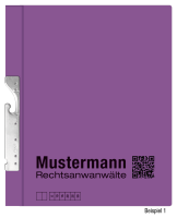 Pendelhefter mit individuellem Druck, ReNo-Serie, 2...