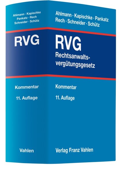 Rechtsanwaltsvergütungsgesetz RVG