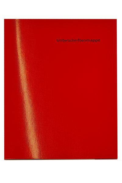 43013143 Post- und Unterschriftenmappen einfarbig | VP-10 St., Rot