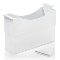 Hängeleisten lichtgrau f. Kst. Box