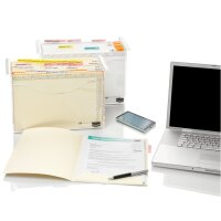 Quick-Tabs, 29 mm breit, 48 Tabs pro Bogen