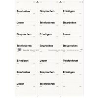 Daten-Tabs mit Druck Telefonieren, Bearbeiten