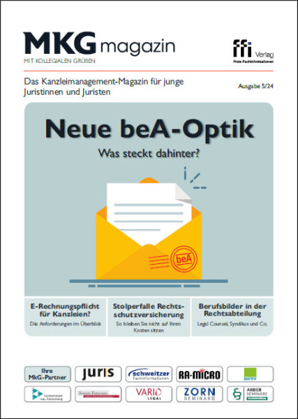 Fachinfo-Magazin MkG  Ausgabe 05/2024