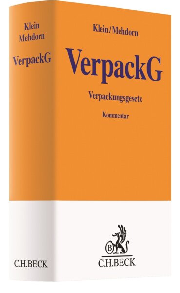 Verpackungsgesetz VerpackG