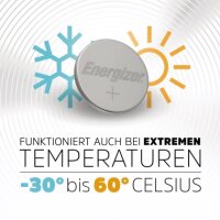 Knopfzelle Energizer CR2025, 155 mAh, 3 V, 2 Stück