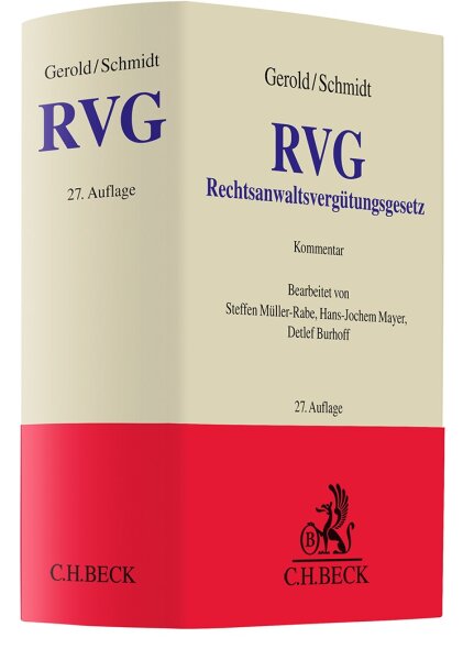 Rechtsanwaltsvergütungsgesetz RVG