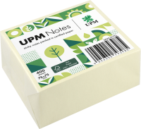 Haftnotizwürfel UPM Notes 5820-01PG, 75 x 75 mm, 400...