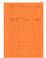 Handaktenbogen Blattsammlung, 120 g/m² Karton, 225 x 315 mm, gelocht, orange