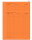 Handaktenbogen Blattsammlung, 120 g/m² Karton, 225 x 315 mm, gelocht, orange