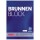 Briefblock BRUNNEN 105261701, DIN A4, 70 g/m², 50 Blatt, Recycling, extraweiß, liniert