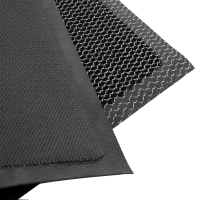 Eingangsmatte Doortex® Meshmat, 40 x 60 cm, für den Innenbereich, metallic-grau