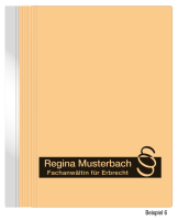 Hängehefter mit individuellem Druck, ORGA+, 2 Abheftvorrichtungen, Rechtsheftung, Tasche, chamois