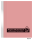 Hängehefter mit individuellem Druck, ORGA+, 2 Abheftvorrichtungen, Rechtsheftung, Tasche, rosa