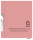 Pendelhefter mit individuellem Druck, ReNo-Serie, 1 Abheftvorrichtung, Linksheftung, Tasche, rosa