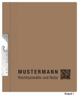 Pendelhefter mit individuellem Druck, ReNo-Serie, 1...