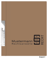 Pendelhefter mit individuellem Druck, ReNo-Serie, 2...