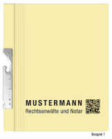 Pendelhefter mit individuellem Druck, ReNo-Serie, 2...