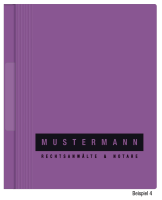 Hängehefter mit individuellem Druck, ReNo-VERTIC, 2 Abheftfalze, Tasche, violett