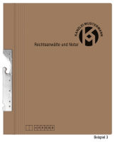 Pendelhefter mit individuellem Druck, ReNo-Serie, 1...