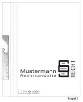 Pendelhefter mit individuellem Druck, ReNo-Serie, 1...