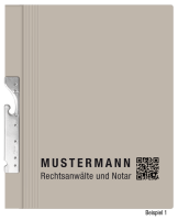 Pendelhefter mit individuellem Druck, ReNo-Serie, 1...