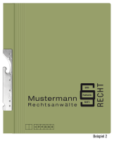 Pendelhefter mit individuellem Druck, ReNo-Serie, 1...