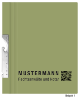 Pendelhefter mit individuellem Druck, ReNo-Serie, 2...