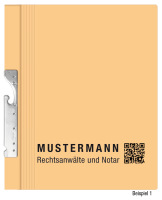 Pendelhefter mit individuellem Druck, ReNo-Serie, 2...