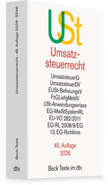 Umsatzsteuerrecht USt