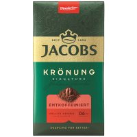 Jacobs Krönung Entkoffeiniert, gemahlener Kaffee, 500g