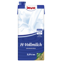 H-Milch MUH, Fettgehalt 3,5%, 12 x 1 l