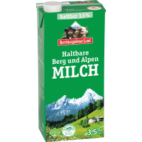 H-Milch Berchtesgadener Land, Fettgehalt 3,5%, 12 x 1 l