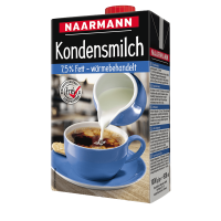 Kondensmilch Naarmann, Fettgehalt 7,5 %, 1 kg