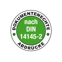 Vorgangsstempel: Änderungen v.u.g. Notar - trodat 4933, selbstfärbend, schwarz
