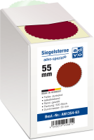 Siegelsterne advo-spezial®, selbstklebend, Ø...