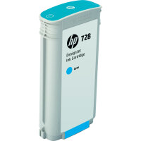 HP Tintenpatrone Originalzubehör 728 cyan 130ml