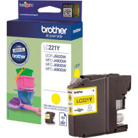Brother Tintenpatrone Originalzubehör LC-221Y ca....