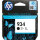 HP Tintenpatrone Originalzubehör 934 ca. 400 Seiten schwarz 10ml