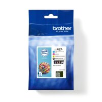 Brother Tintenpatrone Originalzubehör LC-424VAL...