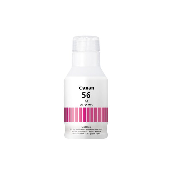 Canon Nachfülltinte Tintenstrahldrucker GI-56 M ca. 14.000 Seiten magenta 135ml