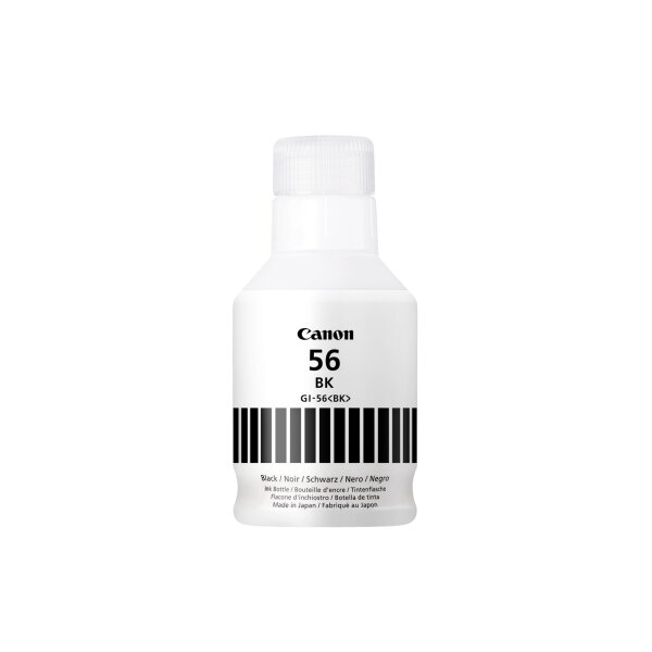 Canon Nachfülltinte Tintenstrahldrucker GI-56 PGBK ca. 6.000 Seiten schwarz 170ml