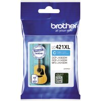 Brother Tintenpatrone Originalzubehör LC-421XLC ca....