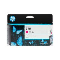 HP Tintenpatrone Originalzubehör 738 magenta 130ml