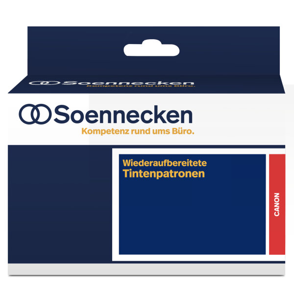 Soennecken Tintenpatrone kein Originalzubehör Kompatibel mit: Canon PGI-580PGBK/CLI-581 BK/C/M/Y 84312 ca. 690 Seiten schwarz, ca. 4 x 865 Seiten farbig schwarz, mehrfarbig 5 St./Pack.