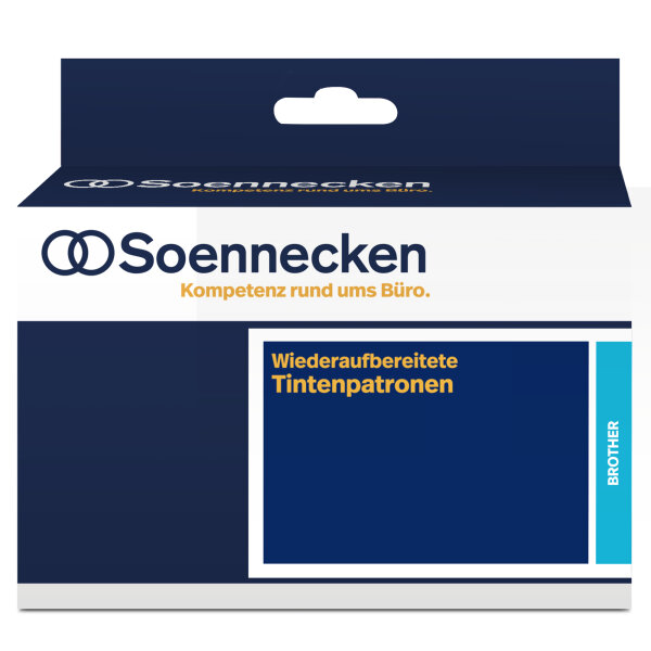 Soennecken Tintenpatrone kein Originalzubehör Kompatibel mit: Brother LC-3213 84366 ca. 485 Seiten schwarz, ca. 3 x 450 Seiten farbig schwarz, mehrfarbig 4 St./Pack.