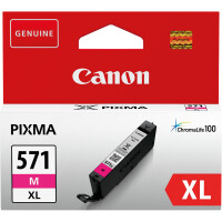 Canon Tintenpatrone Originalzubehör CLI-571XL M ca. 650 Seiten magenta 11ml