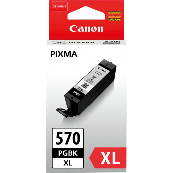 Canon Tintenpatrone Originalzubehör PGI-570XL PGBK ca. 500 Seiten schwarz 22ml
