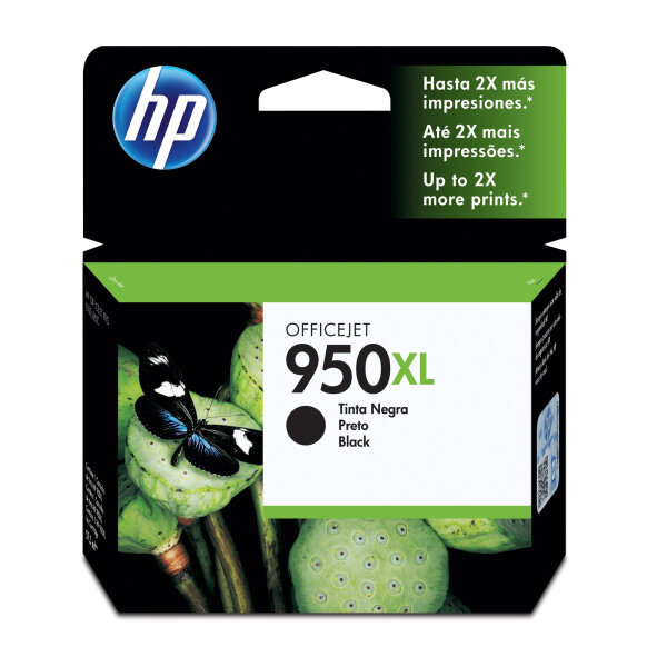HP Tintenpatrone Originalzubehör 950XL ca. 2.300 Seiten schwarz 53ml