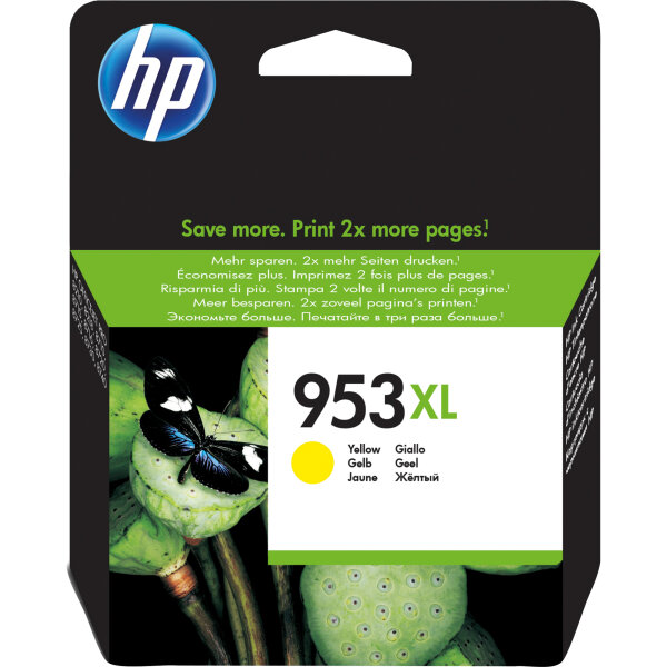 HP Tintenpatrone Originalzubehör 953XL ca. 1.450 Seiten gelb 20ml